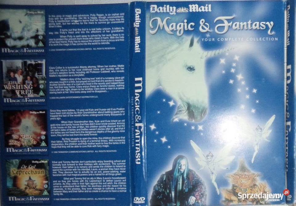 Fantastyka Magic Fantasy 12 DVD Daily Mail fantasy podkarpackie Rzeszów