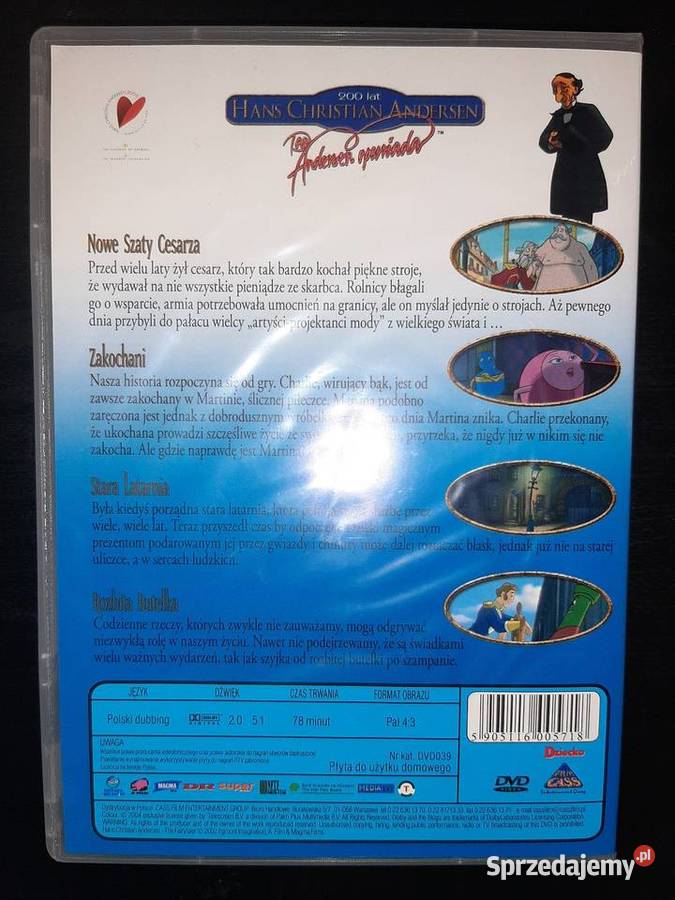PAN ANDERSEN OPOWIADA NOWE SZATY CESARZA i Inne Inowrocław sprzedam