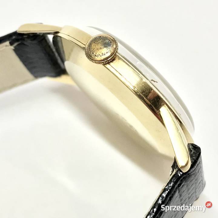 WAGNER 21 Rubis INCABLOC Złoty zegarek męski 585