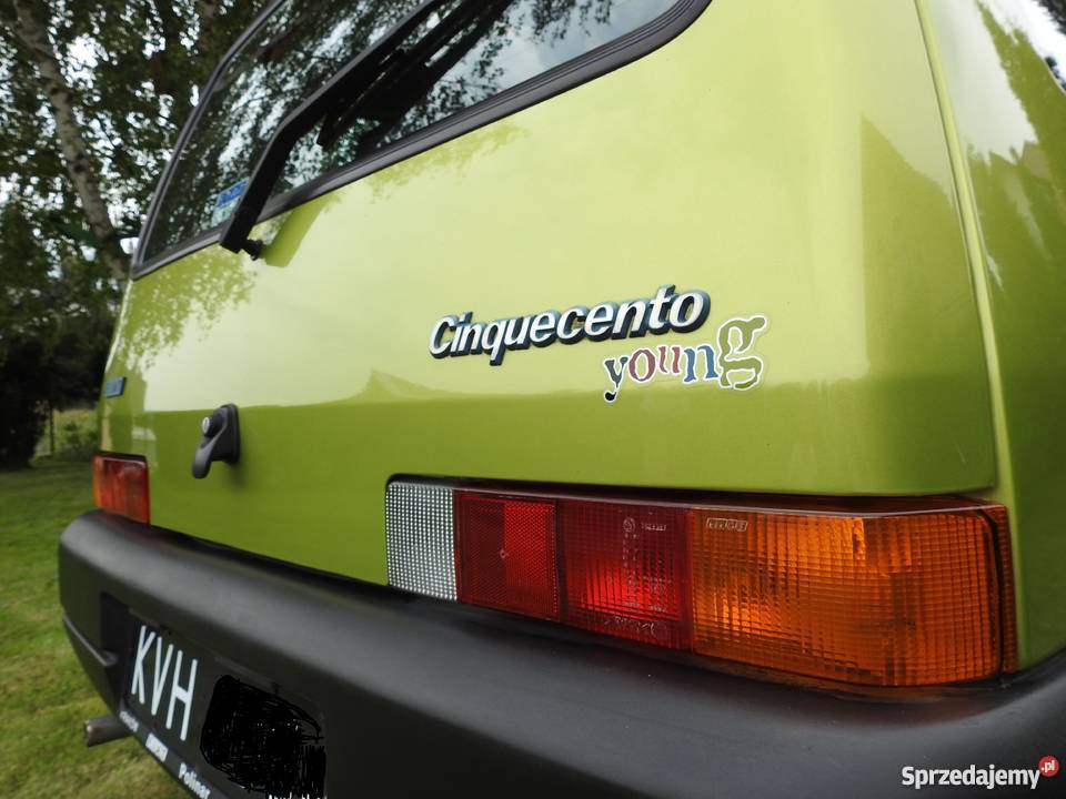 FIAT CINQUECENTO 700 YOUNG 1997R PRZEBIEG 58000 małopolskie Kraków
