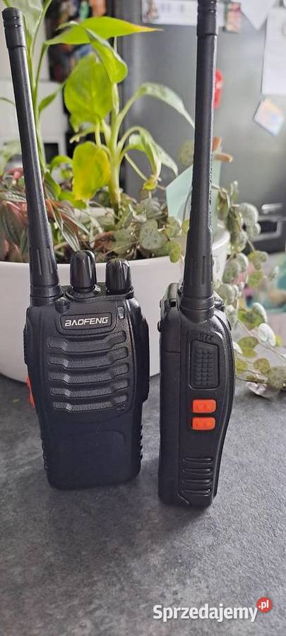 Krótkofalówki Walkietalkie Baofeng 2 zasięg do 5 mazowieckie Ząbki sprzedam