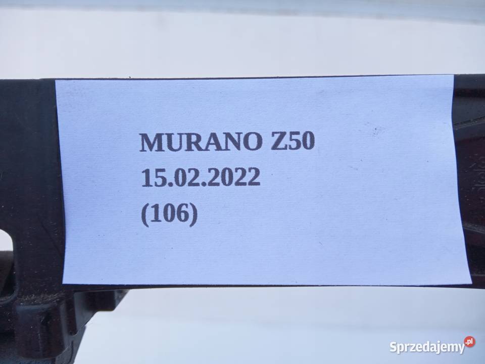 STELAŻ KLAMKI LEWY TYŁ PRZÓD NISSAN MURANO Z50 1 klamki Nowy Tomyśl