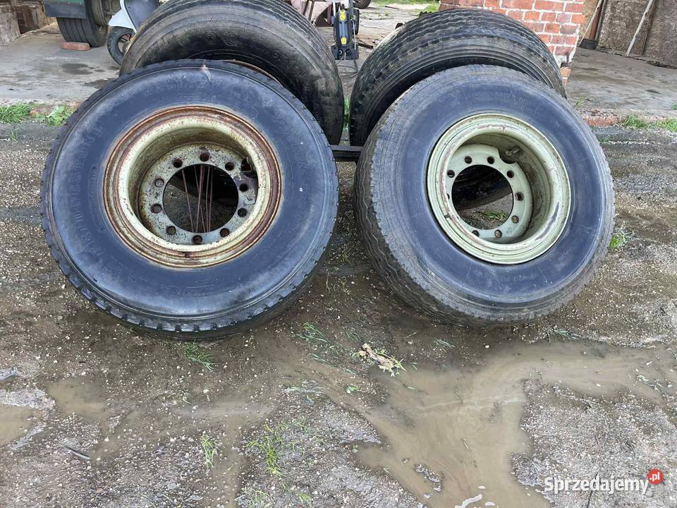 Koła ciężarowe Bridgestone Michelin na felgach