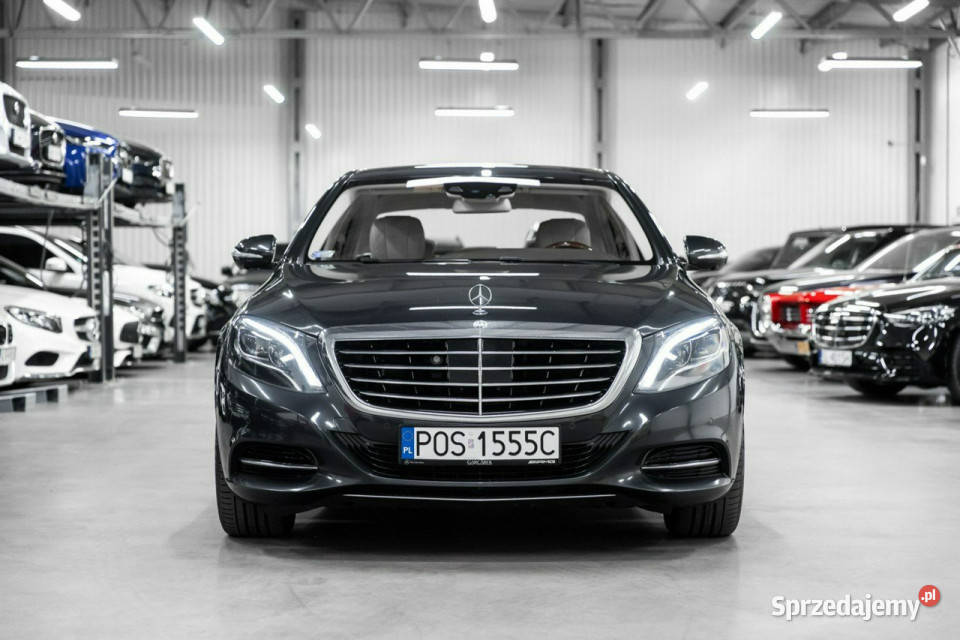 Mercedes S 500 4Matic Long 47 V8 455 Salon autoalarm Węgrzce