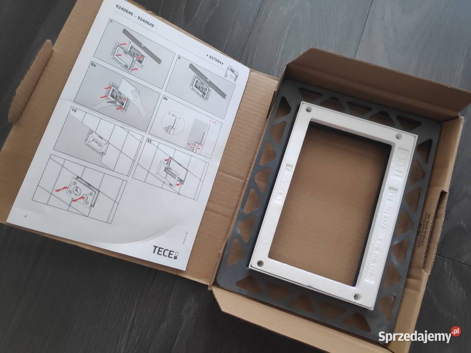 TECE ramka montażowa BIAŁA 9240646 Pozostałe Łódź