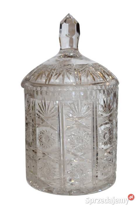 Kryształowa bomboniera PRL Szczecin