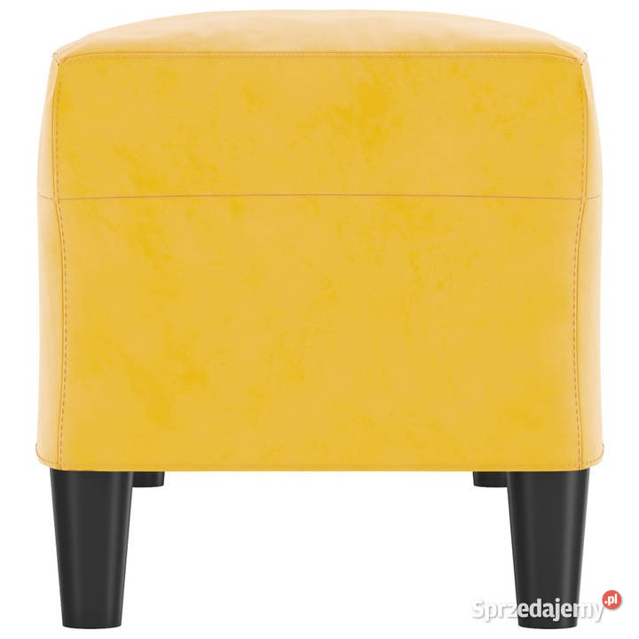 Ławka żółty 100x35x41 tapicerowana aksamitem sprzedam
