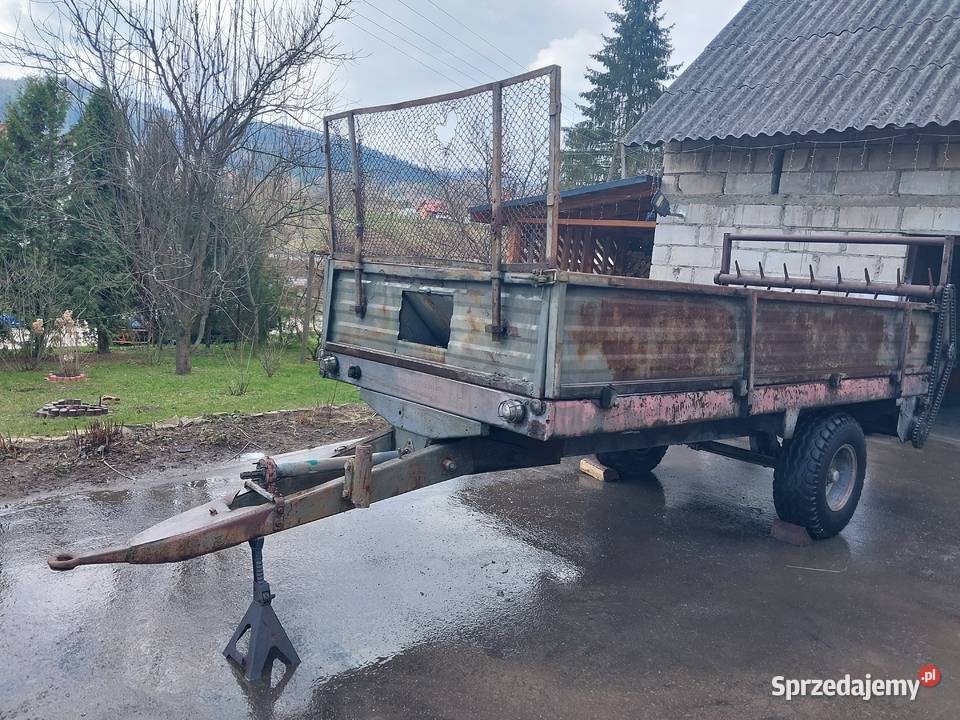 Rozrzutnik Obornika 1 osiowy Oryginał stan nieuszkodzony Paszowa