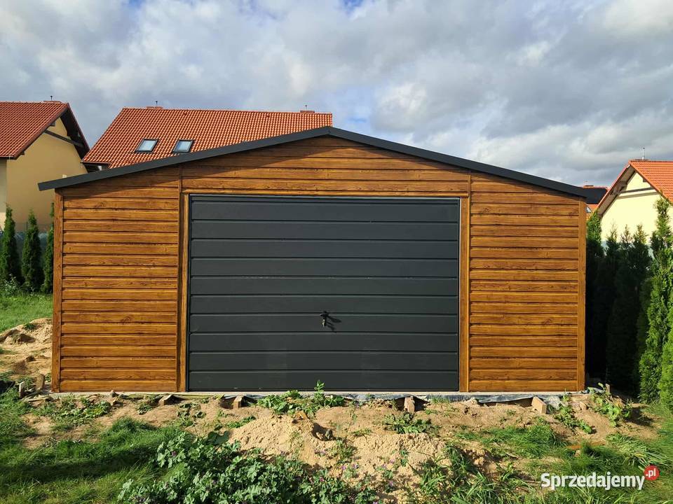 Garaż blaszany PREMIUM Wzmocniony profilem Rybnik