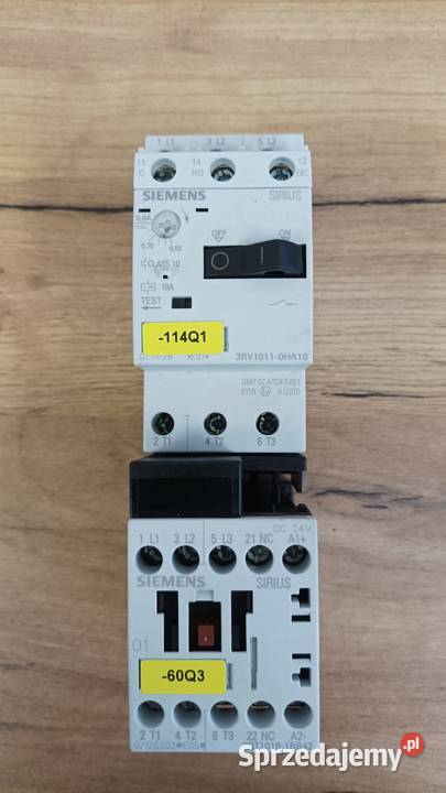 Wyłącznik zasilania Siemens 3RV10110HA10