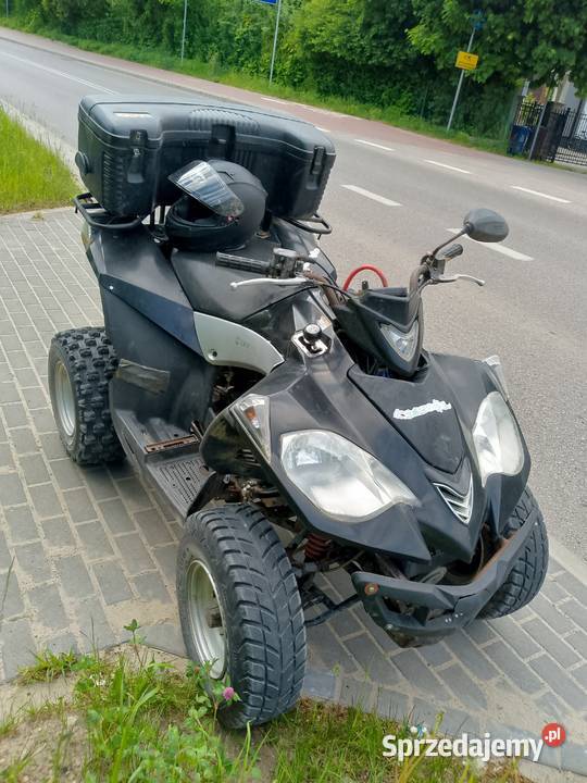 Quad eton Vector 250 zarejestrowany 250cm3 pomorskie Sychowo sprzedam
