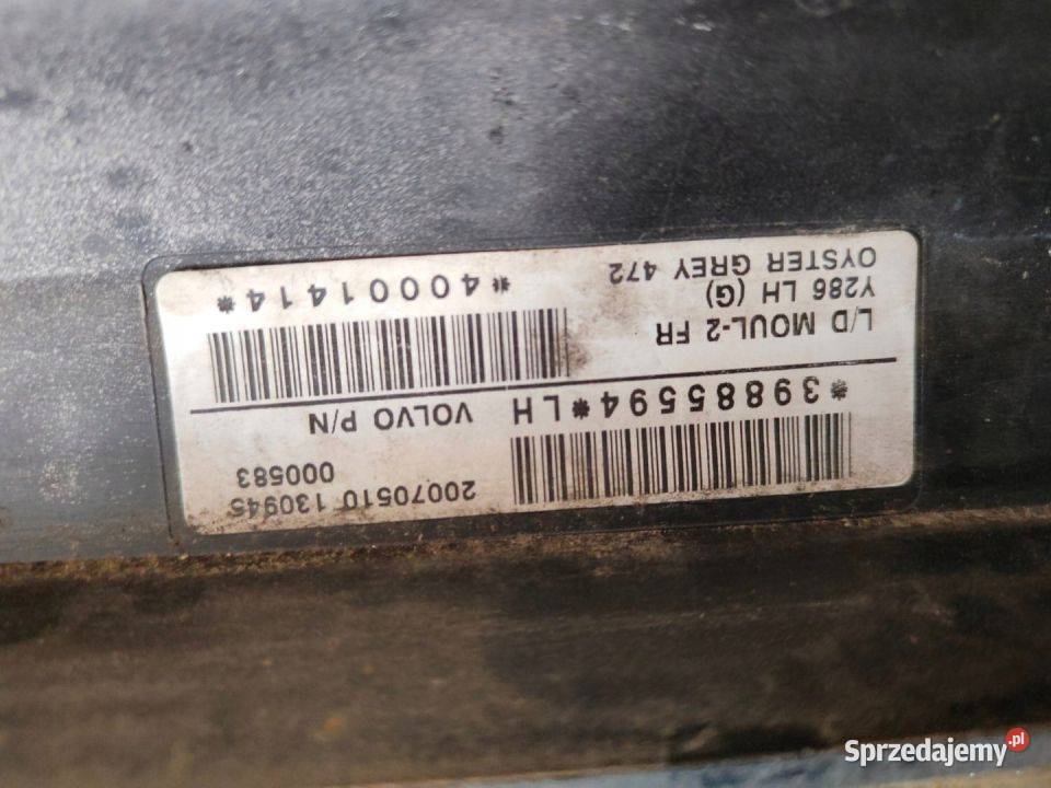 Listwa Drzwi Lewy Przód Volvo S80 II Pleszew