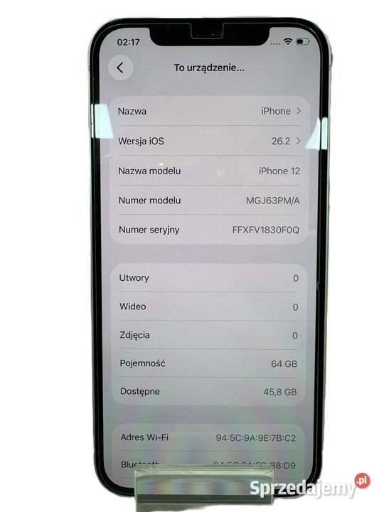 Smartfon Apple iPhone 12 64 GB Elbląg
