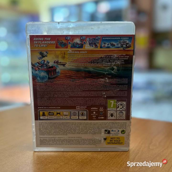 Gra na 3 SkyLanders SuperChargers Elbląg