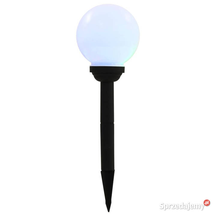 Kuliste lampy solarne do ogrodu 4 LED 15 RGB Warszawa