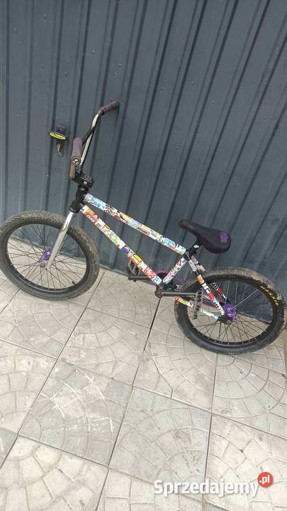 Rower BMX 10custom części i stan Mała Słońca