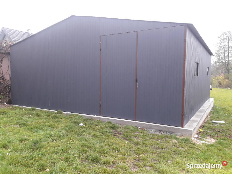 Garaż Blaszany 11x10m Wiata Hala Magazyn Przasnysz