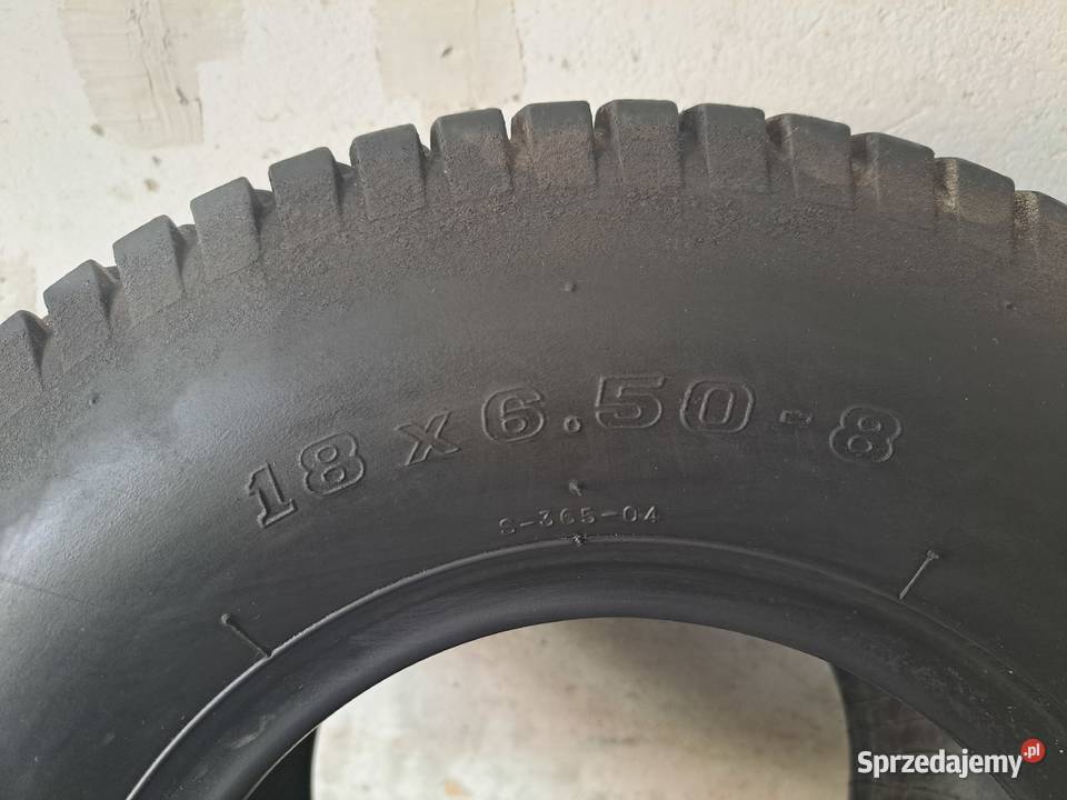 Opony do traktorka kosiarki rozmiar 18x6508 2 Pozostałe Pozostałe Starachowice