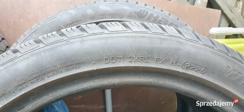 Opony 4 sztuki zimowe hankook winter i cept evo2 18cale Mielec sprzedam