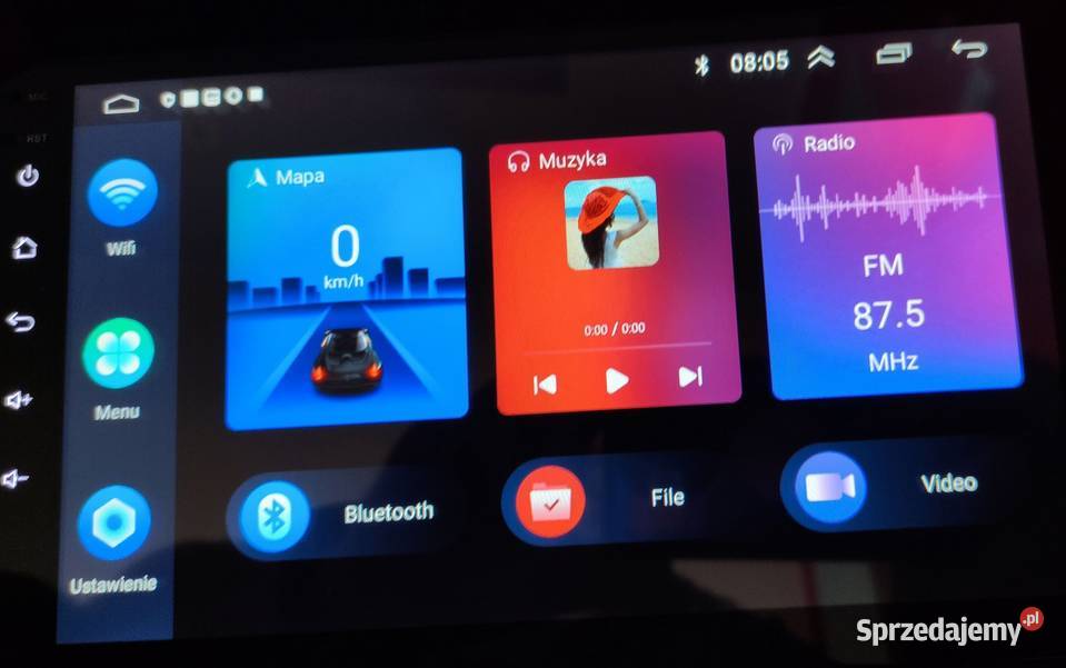 Radio sam Android 9 GPS Navi 2 DIN WiFi RDS Aleksandrów Łódzki