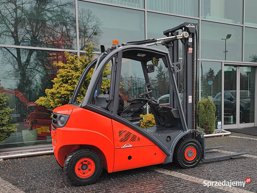 Wózek widłowy Linde H25D02 duplex 4 m diesel 25 Kęty