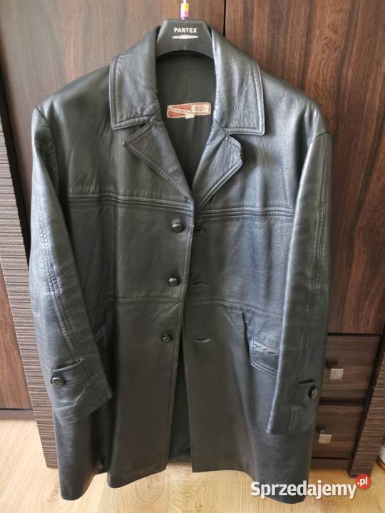 PŁASZCZ DŁUGI SKÓRA NATURALNA PATRZ WYMIARY Grudziądz