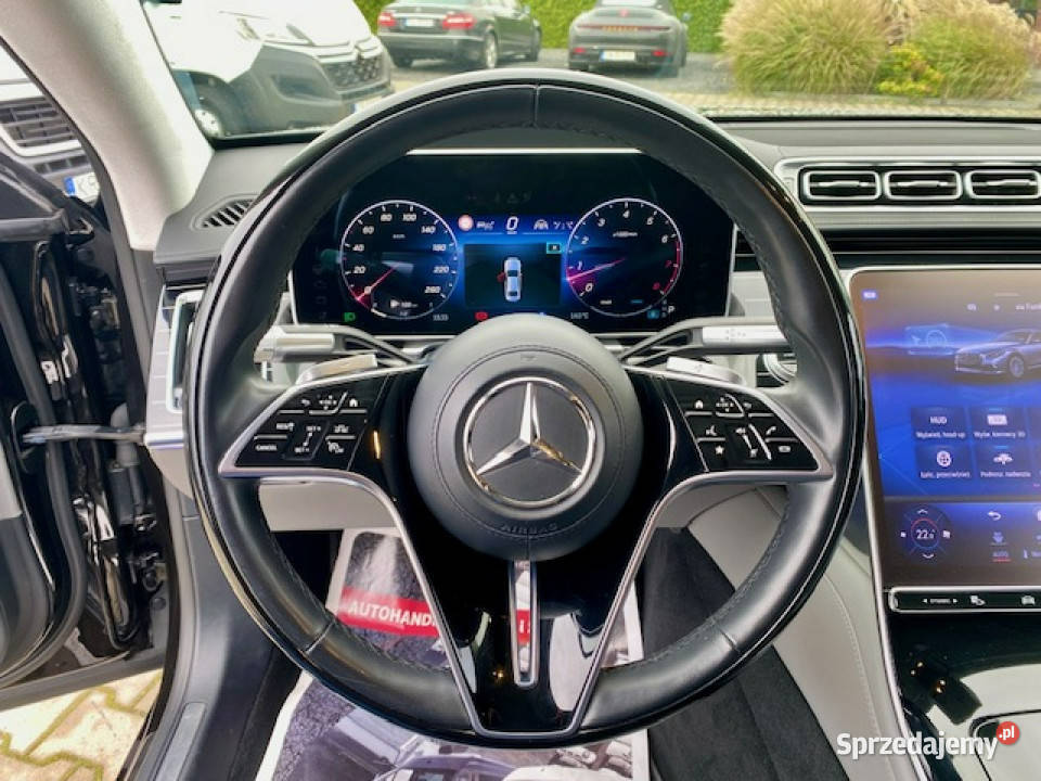 Mercedes S 580 SALON VOLL 4X4 DYSTRONIC OŚ lakier metallic