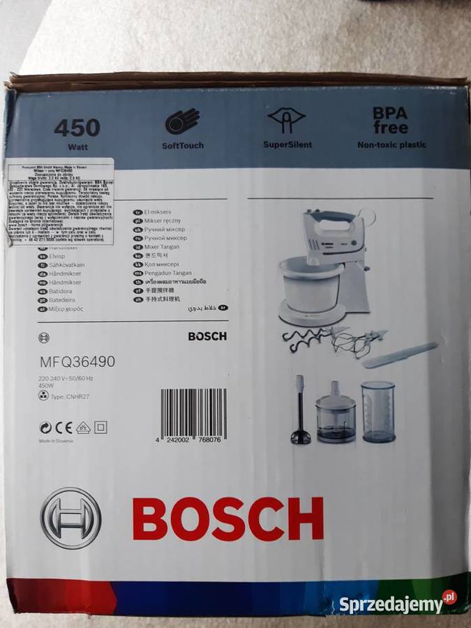 Mikser ręczny Bosch ErgoMixx MFQ36490 wielkopolskie Poznań