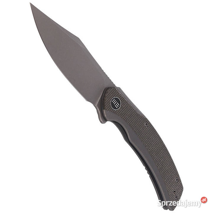 Nóż składany WE Knife Snick Gray Titanium Dark Warszawa