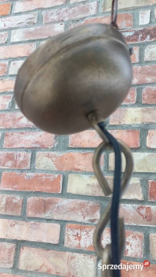 Żyrandol Industrialny loft Metalowy czarny Lampa Gawroniec