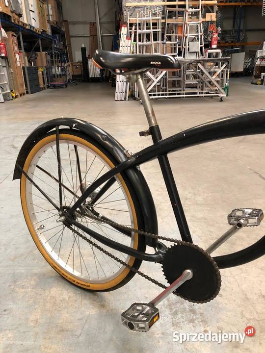 Rower czarny CRUISER ELECTRA miejski 26 czarny dolnośląskie Głogów sprzedam