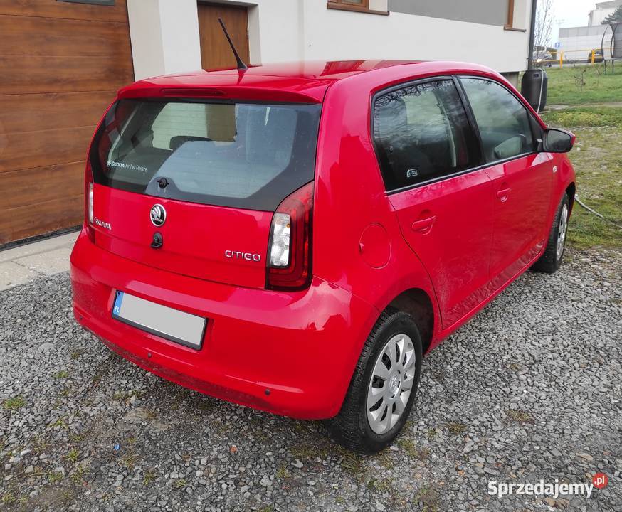 Skoda Citigo czerwony Bielsko-Biała