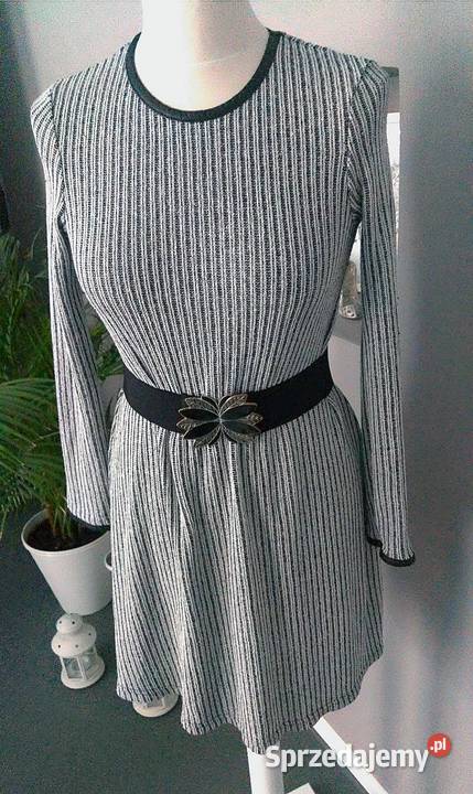 Tunika sukienka prążkowana wiosna Łódź sprzedam