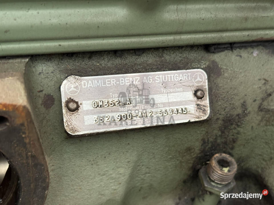 Daimler Benz Mercedes OM352 352900 Silnik Części