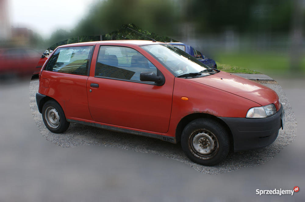 FIAT PUNTO S czerwony LPG benzyna+LPG Bydgoszcz sprzedam