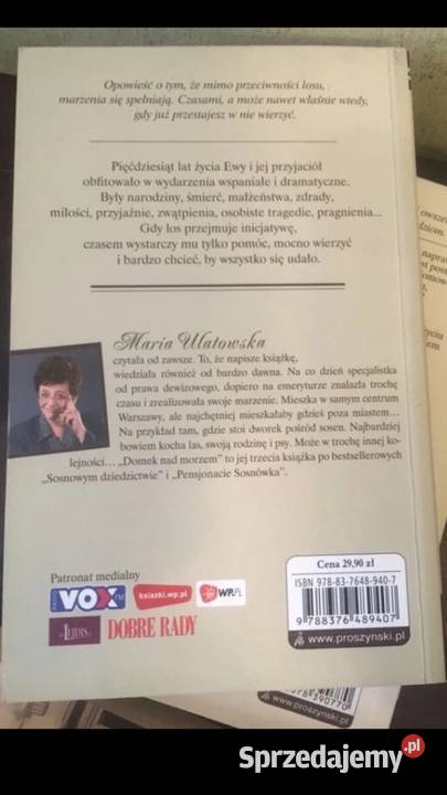 Ulatowska Maria 7 książek Poznań sprzedam