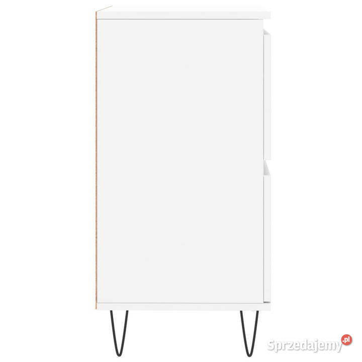 Komoda biała 60x35x70 materiał drewnopochodny