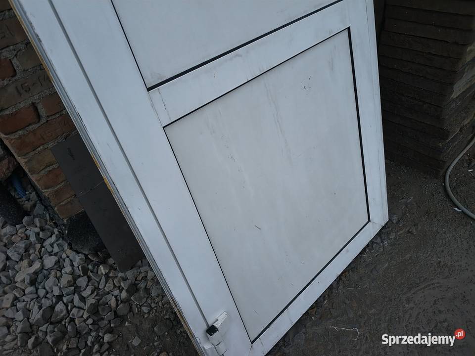Drzwi aluminiowe zewnętrzne 213 x96 Sieklówka