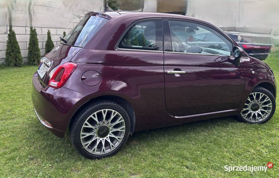 Fiat 500 12 benzyna pierwsza rejestracja 69KM 500 Łuków