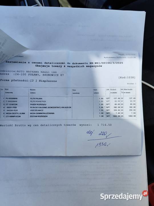 Volkswagen Passat B8 automat Polski salon Puławy