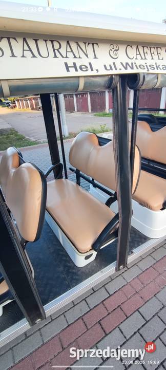 Eagle 8osobowy Pojazd elektryczny Melex silnik pomorskie Hel
