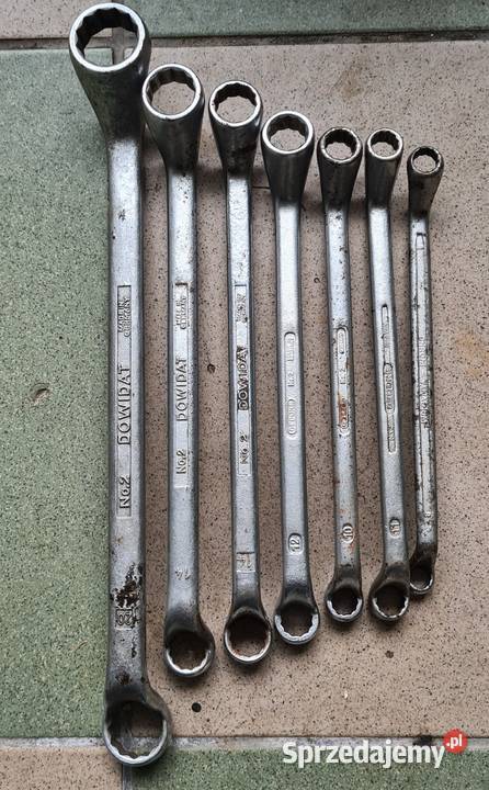 Klucze oczkowe gięte Dowidat by Gedore zestaw 8 Płońsk