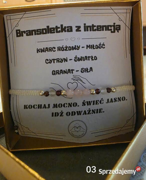 Bransoletka z kamieni naturalnych Kraków