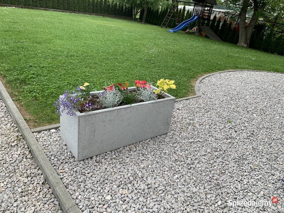 Donica betonowa Ogrodowa arhitektoniczna małopolskie sprzedam