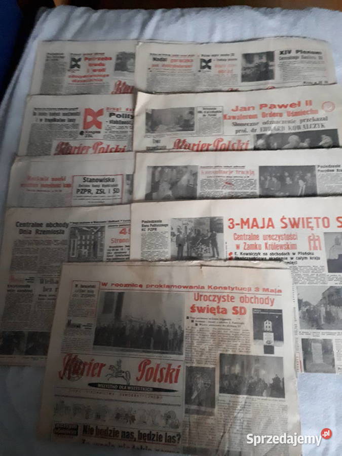 Kurier Polski 1984 komplet 303 293 283 225173 5 mazowieckie Pruszków