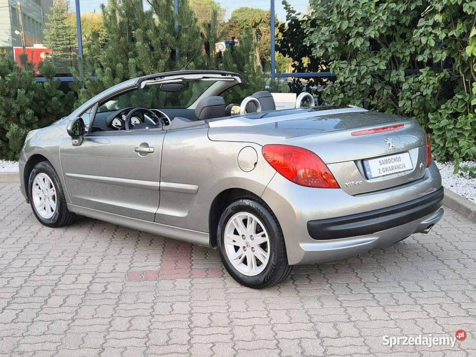 Peugeot 207 CC LPG GWARANCJA skorzana tapicerka Warszawa
