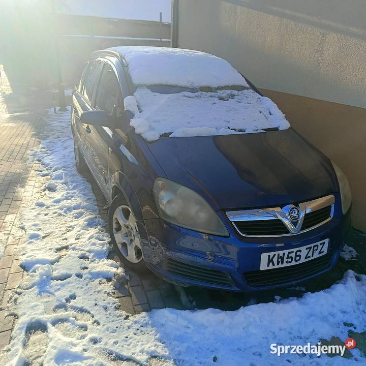 Opel Zafira Anglik 16 benzyna nieuszkodzony Dzierżoniów sprzedam