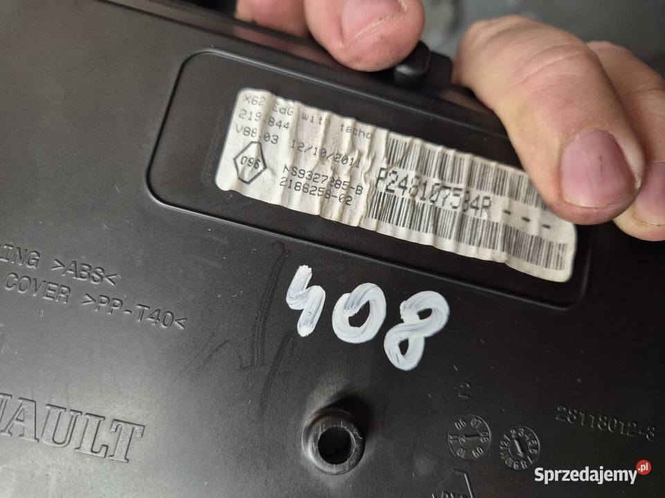 Licznik Renault MASTER przebieg 408k dostawcze podkarpackie Nowa Dęba