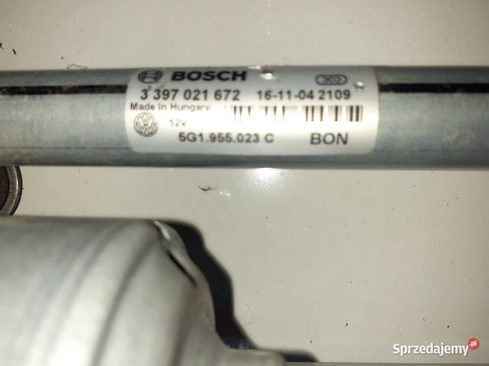 Mechanizm wycieraczek silnik 5g1955119a Tychy sprzedam