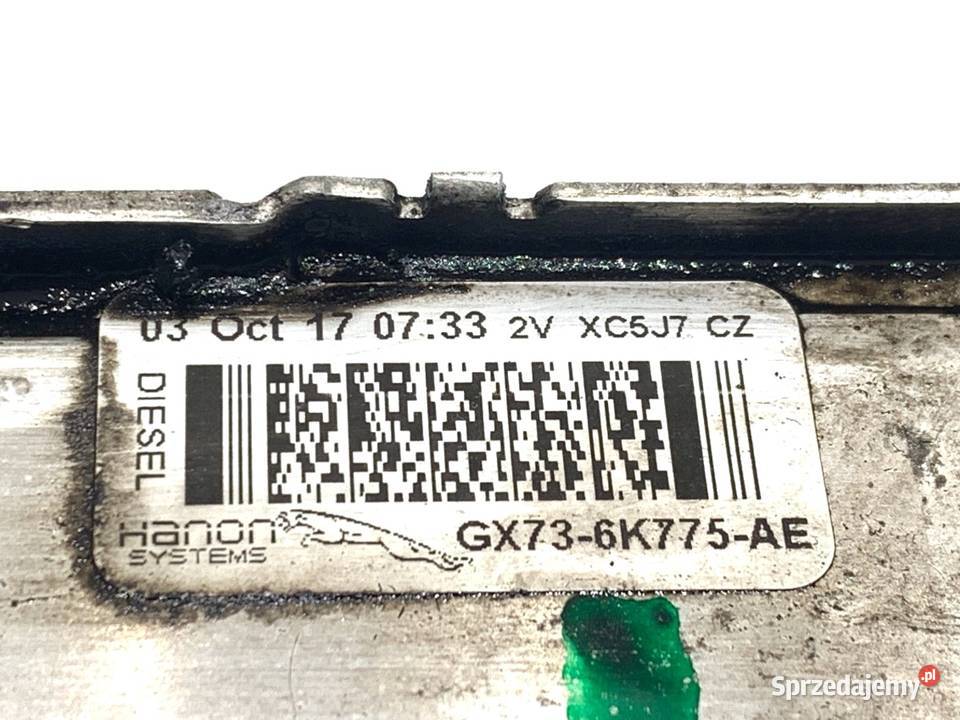 INTERCOOLER JAGUAR XF II GX736K775AE 20 180